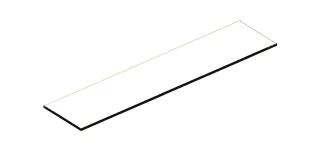 Keuco Glasabl. Match Ersatzteil SPS 90110 478x110x6mm, 90110000026 90110000026