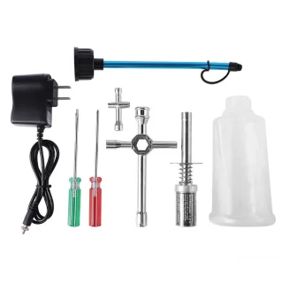 HSP 80141 80142A Infinite Ignition Kit Gas Engine RC Car Truck Vehicle Starter Repair Tool Including Charger