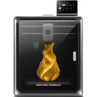 ANYCUBIC 3D-Drucker Anycubic Kobra S1 geschlossener CoreXY FDM Drucker, 600 mm/s, 320 °C Hotend, 250 × 250 × 250 mm Bauraum, Auto-Leveling / LeviQ 3.0