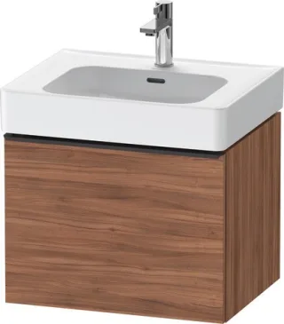 Duravit D-Neo Waschtischunterbau wandhängend Nussbaum Matt 584x452x440 mm - DE42760BD790000 DE42760BD790000