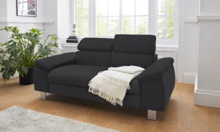 COTTA 2-Sitzer "Komaris, B: 177 cm" mit Kopfteilverstellung