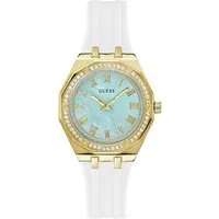 Guess Quarzuhr DESIRE GW0872L1, Armbanduhr, Damenuhr, Silikonarmband