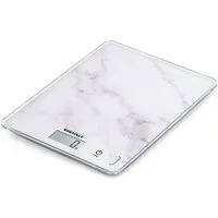 Soehnle Küchenwaage Page Compact 300 Marble, Tragkraft 5 kg, 1 g genaue Teilung