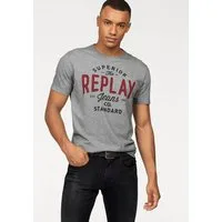 Replay T-Shirt mit Markendruck