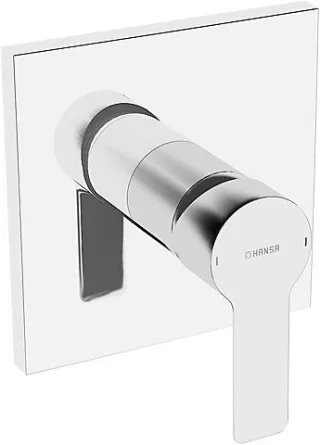 Hansa Funktionseinheit mit Dekorset Brausearmatur Hansaligna 8387, chrom, 83879513 83879513