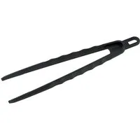 FACKELMANN Grillzange FACKELMANN Steakpinzette Mehrzweckzange ergonomischer Griff Schwarz