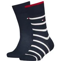 Tommy Hilfiger Socken TH KIDS SOCK BRETON STRIPE (2 Paar)