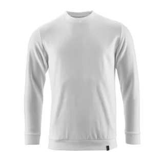 MASCOT Herren Sweatshirt CROSSOVER Weiß 4XL - 20284-962-06-4XL