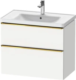 Duravit D-Neo Waschtischunterbau wandhängend Weiß Matt 784x452x625 mm - DE4355034180000 DE4355034180000