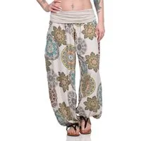 OriginalYou Haremshose Pumphose für Damen weite und luftige Sommerhose mit elastischem Bund, hautfreundlich, luftig und leicht
