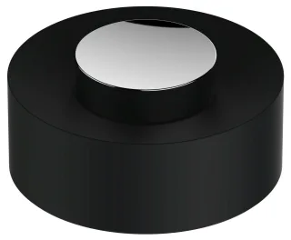 Keuco Kunstst.-Deckel Universalart.04989 Alu lackiert/sw-grau, 04989170137 04989170137