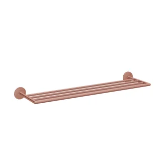 VitrA Origin Handtuchhalter mit 4 Querstangen Wandmontage Breite 600 mm Kupfer Soft,A4489929 A4489929
