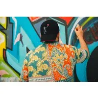 AvantgART Baseball Cap Banksy Kunstdruck, Mädchen mit Herz, Trucker Caps