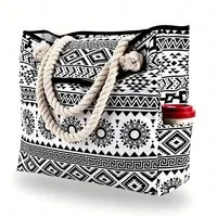 MOPUEA Strandtasche Große Strandtasche Damen mit Reißverschluss, wasserabweisend (Schultertasche aus Oxford-Gewebe, Pooltasche mit Konstellationsmuster, 1-tlg), Groß Badetasche,Abdichtung,großer Raum,bequemes & tragbares