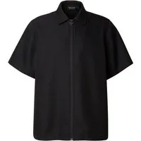 COLUCCI Kurzarmhemd Hemd Colucci Tech Logo Zip