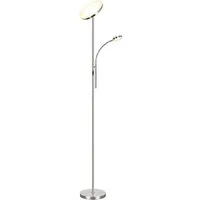 Tomons LED Stehlampe Stehleuchte Stufenlos Dimmbar, verstellbare Leselampe, LED fest integriert