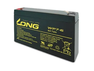 KUNG LONG Blei-Akkumulator WP7-6, 6 V-/7 Ah
