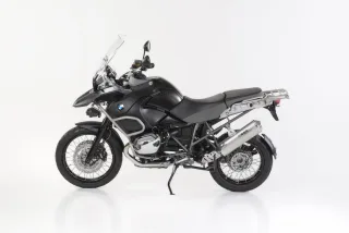 Sport Auspuff BOS Oval Edelstahl matt BMW R 1200 GS / Adventure Bj. 2010-2012 mit ABE