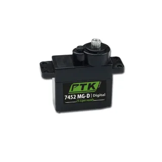 6pcs PTK 7452 MG-D 9g Digital Servo Metal Gear For EPP Airplane RC Aircraft Fixed Wing Helicopter