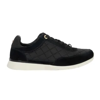 Dune London - "Everglow" Sneaker für Damen, Wildleder (Schwarz)