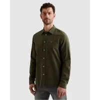 PME LEGEND Langarmhemd mit Logo Stickerei