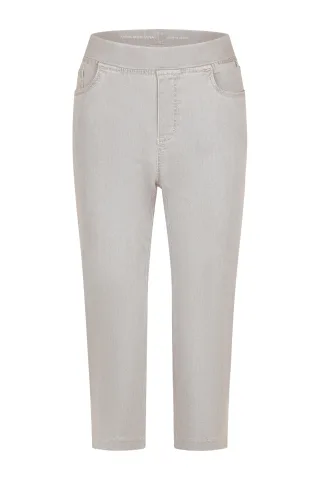 ANNA MONTANA - ANGELIKA JUMP IN SLIM CAPRI leinen - Gr. - 42