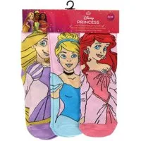 Disney Princess Socken Kindersocken 3er-Pack weich & elastisch mit Motivdruck (3-Paar)