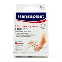 Beiersdorf AG Hühneraugenpflaster HANSAPLAST Hühneraugenpflaster 8 Stück