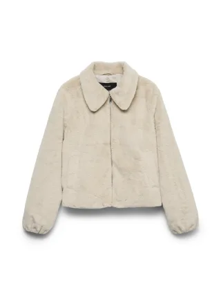 VERO MODA - VMSOLAIMA SHORT JACKET NOOS Oatmeal - Gr. - XS