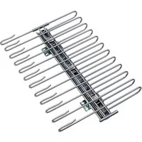 WENKO Hosenauszug Modell Universal, Schrankauszug für 12 Hosen, Hosenhalter für den Kleiderschrank