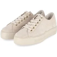 Paul Green Paul Green 4790-829 Damen Rauleder beige Schnürschuh