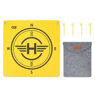 CQT 55cm Universal Landing Pad Double Sided Foldable Parking Apron for DJI Mini 4 / Mini 3 PRO / Avata 2 / AIR 3 / Mavic