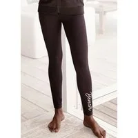 Bench. Loungewear Leggings mit glänzender Logostickerei, Loungewear