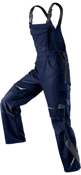 KÜBLER PULSSCHLAG Latzhose dunkelblau/anthrazit 28 - 3324 5353-4897-28