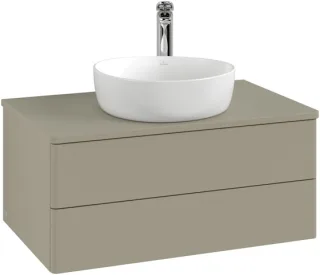 Villeroy & Boch Waschtischunterschrank Antao L19_5 800x360x500mm mit Beleuchtung mit Struktur FK/AP: L19150HL