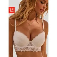 Vivance Push-up-BH Julia aus Jacquardspitze in leichter Longform, sexy Dessous