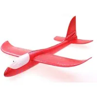 ELLUG Spielzeug-Segelflieger großes XXL Segelflieger aus Styropor mit LED Beleuchtung 49*48*12,5cm