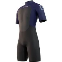 Mystic Neoprenanzug MYSTIC BRAND 3/2 BACK ZIP Shorty night blue