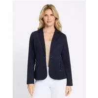 Sieh an! Blusenblazer Jersey-Blazer Langarm