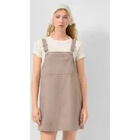 QS Minikleid Kleid Latzkleid