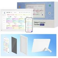 TABWEE Blackview Tabwee 10,1" P10 Desktop Digitaler Bilderrahmen und Kalender Digitaler Bilderrahmen (25,65 cm/10,1 ", 800 x 1280 Pixel, 32 GB, Festival Geschenke für Mama, Papa)