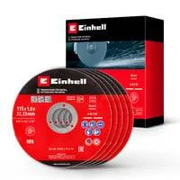 Trennscheibe dünn, Ø 115 x 1,0mm, 5 Stück für Winkelschleifer