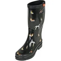 Regenliebe Waldi Gummistiefel wasserdichter Regenstiefel für Hunde Liebhaber