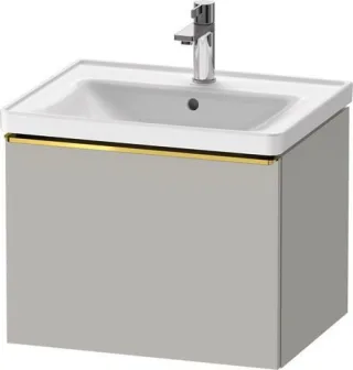 Duravit D-Neo Waschtischunterbau wandhängend Betongrau Matt 584x452x440 mm - DE4249034070000 DE4249034070000