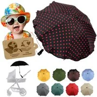 BambiniWelt by Rafael K. Kinderwagen-Sonnenschutzhülle Sonnenschirm Sonnenschutz für Kinderwagen Buggy Jogger universal UV50+, UV 50+ Schutz