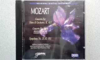 Concerto for Horn & Orchestra K. 417/Concerto for Harp K. 415/Symphony No. 23 K. 181(1990)(Stradivari SCD-6098)