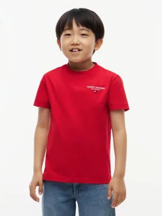 ESSENTIAL LOGO TEE SS Red Glare - Gr. - 10