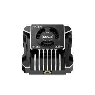 GEPRC MATEN 2.5W VTX PRO 5.8GHz 48CH FPV Transmitter Support Pit/25/200/600/1600/2500mW, IRC Tramp, Built-in Mic, Active