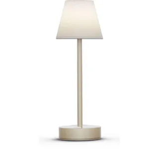New Garden Lola Slim 30 Akku Tischleuchte Brass