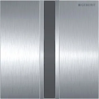 Geberit HyTronic Urinal-Steuerung Sigma50 verchromt Zink-Druckguss berührungslos Infrarot/Netz 116026GH1